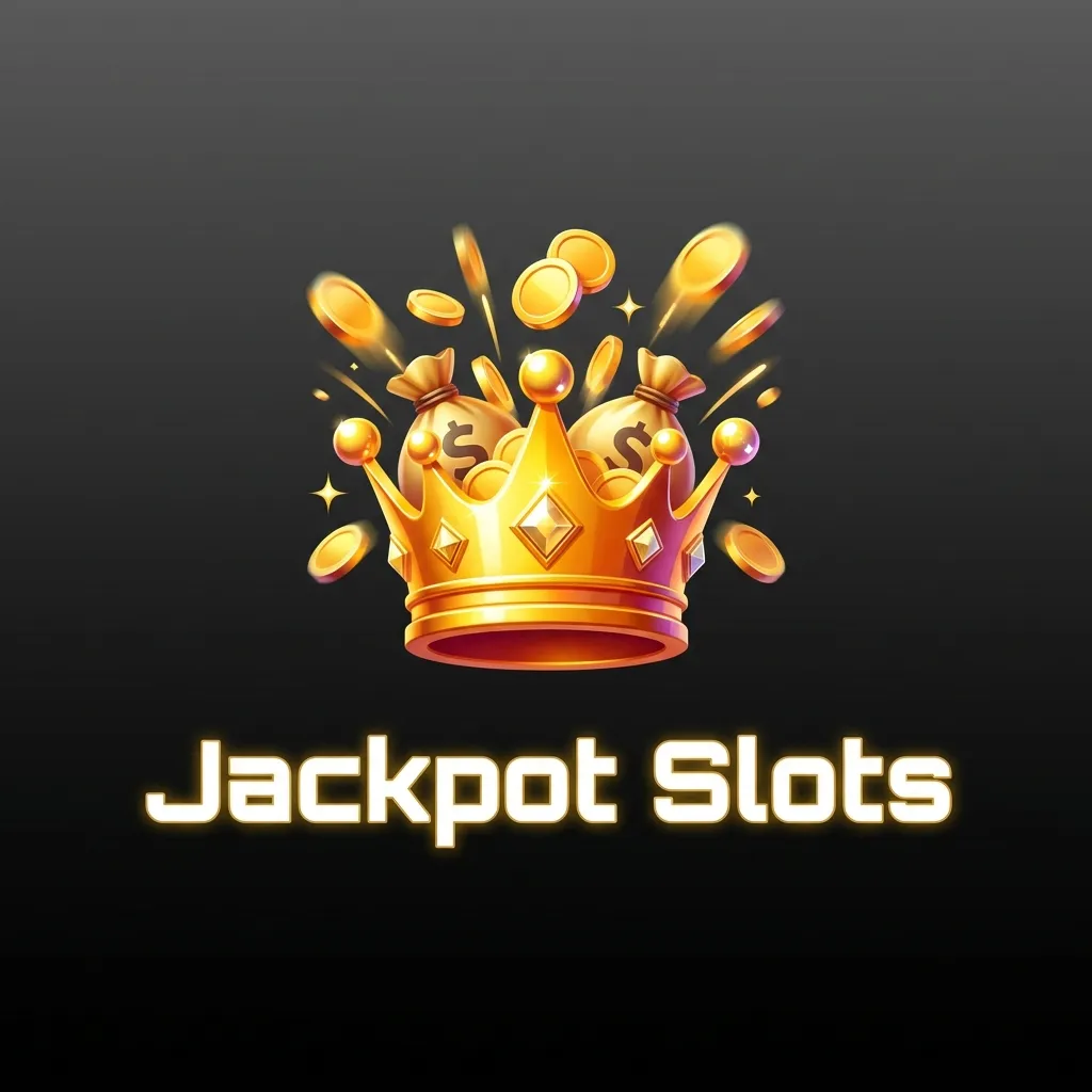 Colorful online slot machines with “Jackpot” banner and rising progressive prize meters on screen