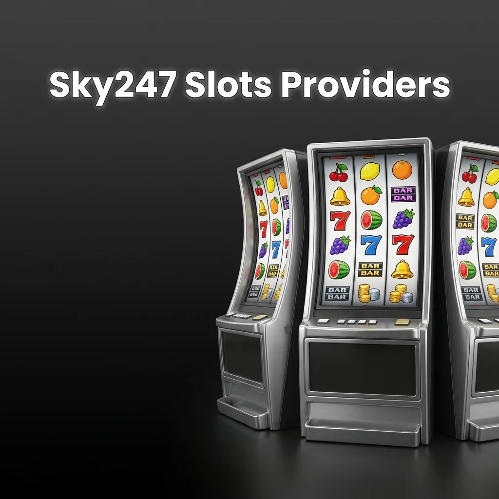 Sky247 slots lobby showing filters and logos of 40+ providers like Pragmatic Play, NetEnt and Play’n GO